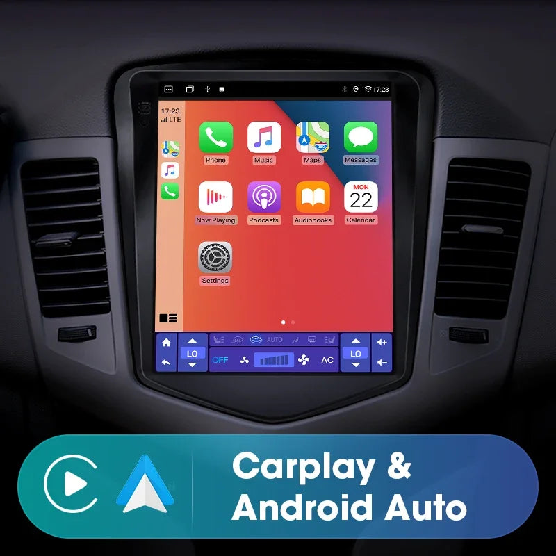 Chevrolet Cruze Carplay Android 11, Multimedia Video Speler, Navigatie Hoofdunit