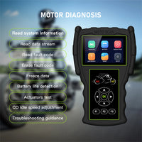 Motorcycle Diagnostic Tool, Full Set, 2in1 Scan Battery Tester