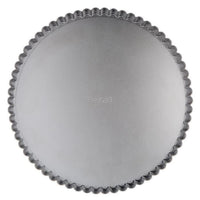 TEFAL Delibake pie plate in steel - Ø 30 cm - Red and gray - Removable bottom