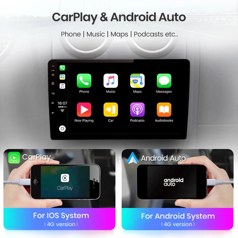 Ford S Max S-MAX Android Auto Radio, Carplay, 4G Connectiviteit, GPS Systeem