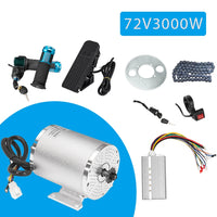 Borstelloze DC Motor Kit, 3000W Vermogen, Doe-het-zelf Ombouwkit