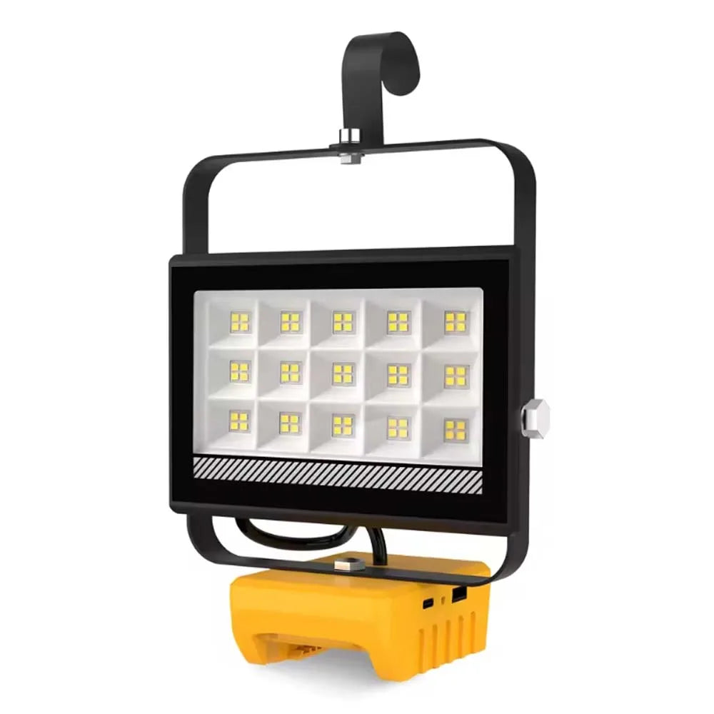 LumaWork | LED Arbeitsleuchte | 60W | 6000 Lumen | USB & Type-C Ladeanschluss 0