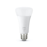 Philips Hue White, LED Connected LED E27 100W, 1600 Lumen, Bluetooth compatible, works with Alexa, Google, Homekit