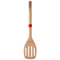 TEFAL Ingenio angle spatula - Beech wood and platinium silicone - 32 cm