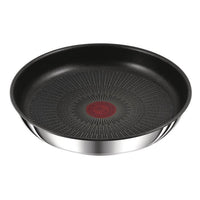 Tefal L9730402 Ingenio Preference Koekenpan 24 cm, roestvrij staal, anti-aanbak, handvat apart verkocht, geschikt voor alle warmtebronnen waaronder inductie