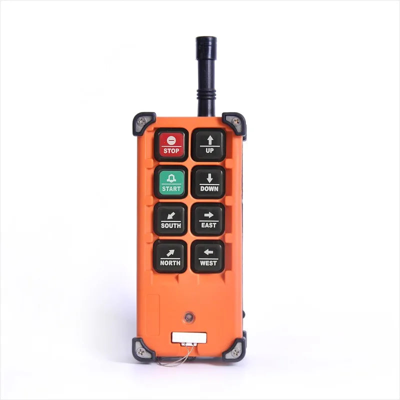 Industrial Crane Wireless Radio RF Remote Control, 1 Transmitter, 1 Receiver