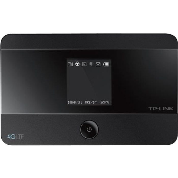 TP-Link 4G LTE Dual Band Mobile Router: 4G 150 Mbps, 300 Mbps Wi-Fi 2000 mAh Battery 1 SIM Card Slot (M7350)