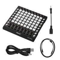 MIDI Drum Pad Controller, Portable, RGB Backlit Pads