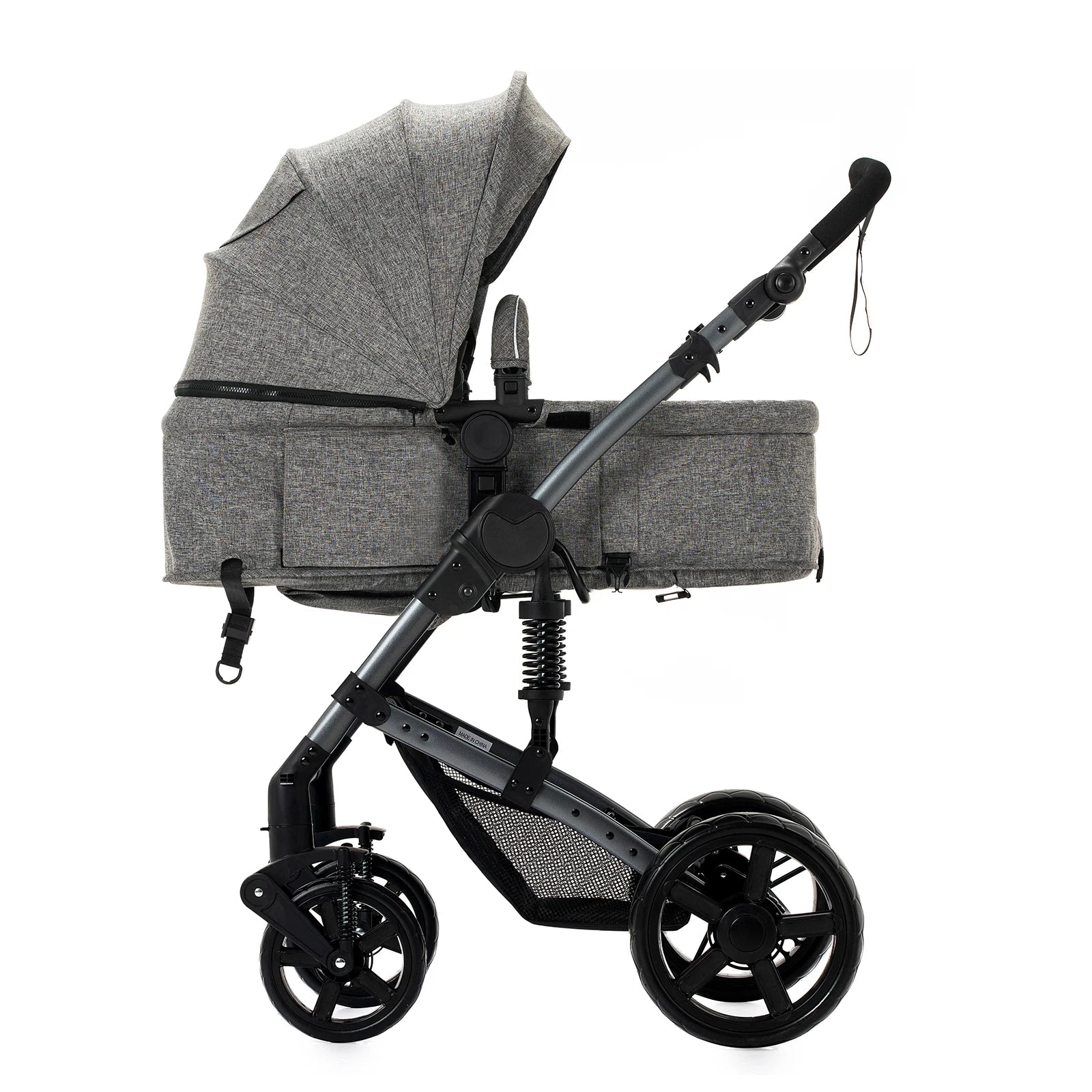 Kinderwagen, 3-in-1 ontwerp, lichtgewicht met regenhoes