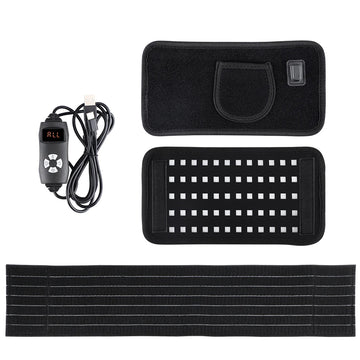 Red Light Therapy Pad, 660nm 850nm Infrared Heated Physiotherapy Belt