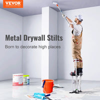 Drywall Stilts, 18''-30'' Adjustable, Non-Slip Work, Protective Kneepads