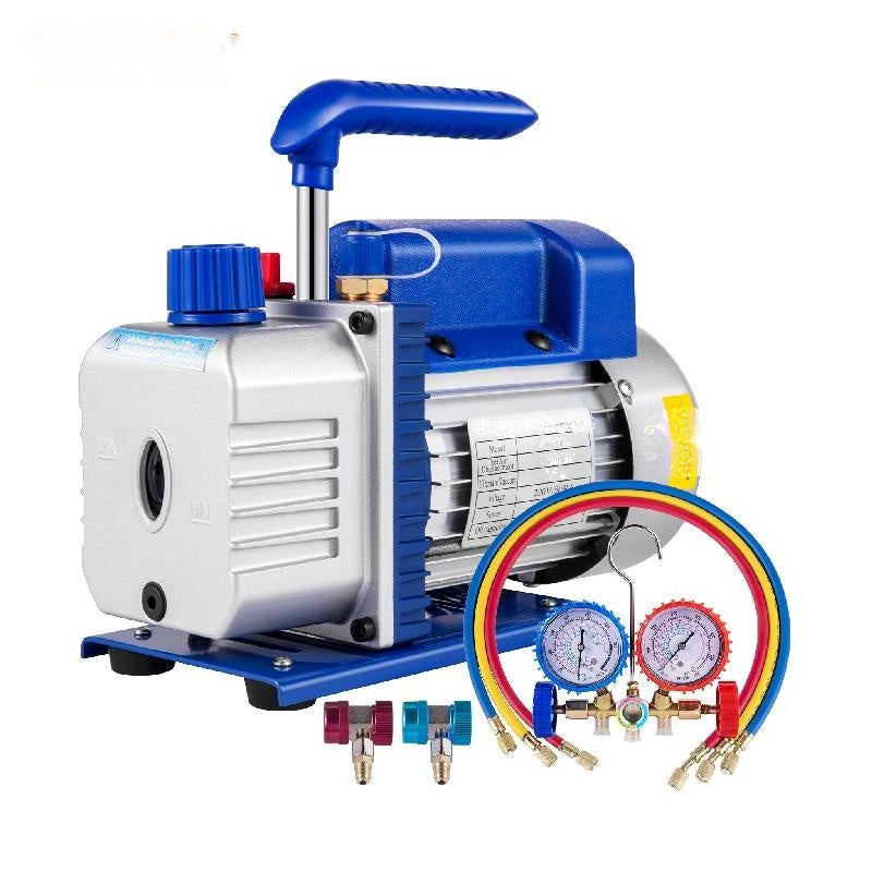 Vacuum Pump, 3CFM Capacity, Portable and Intelligent