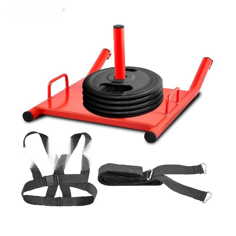 Weight Sled Push Pull - Durable Metal, 500 lbs Capacity, Vers