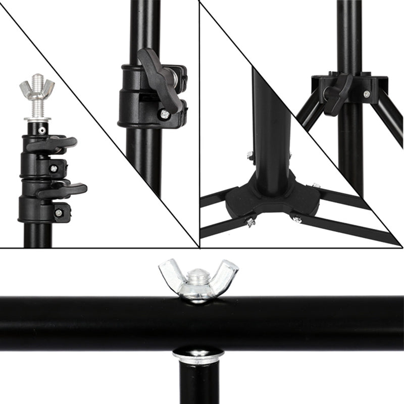 Backdrop Stand Kit, Background Cloth, Green Screen Frame Stand