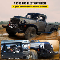 13500LBS Electric Winch - 4X4, ATV, Offroad with Wireless Control