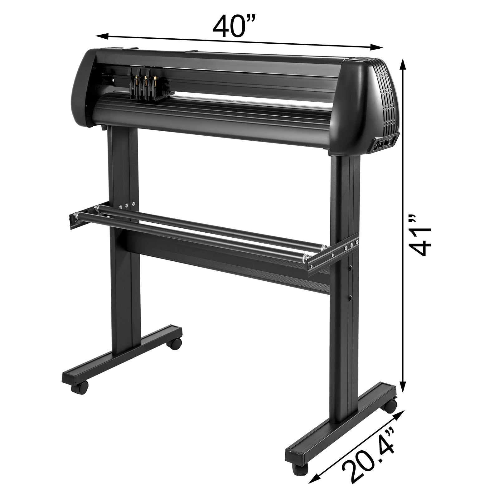 Vinyl Cutting Plotter - 34 Inch with 3 Blades & SIGNMASTER Software - Adjustable