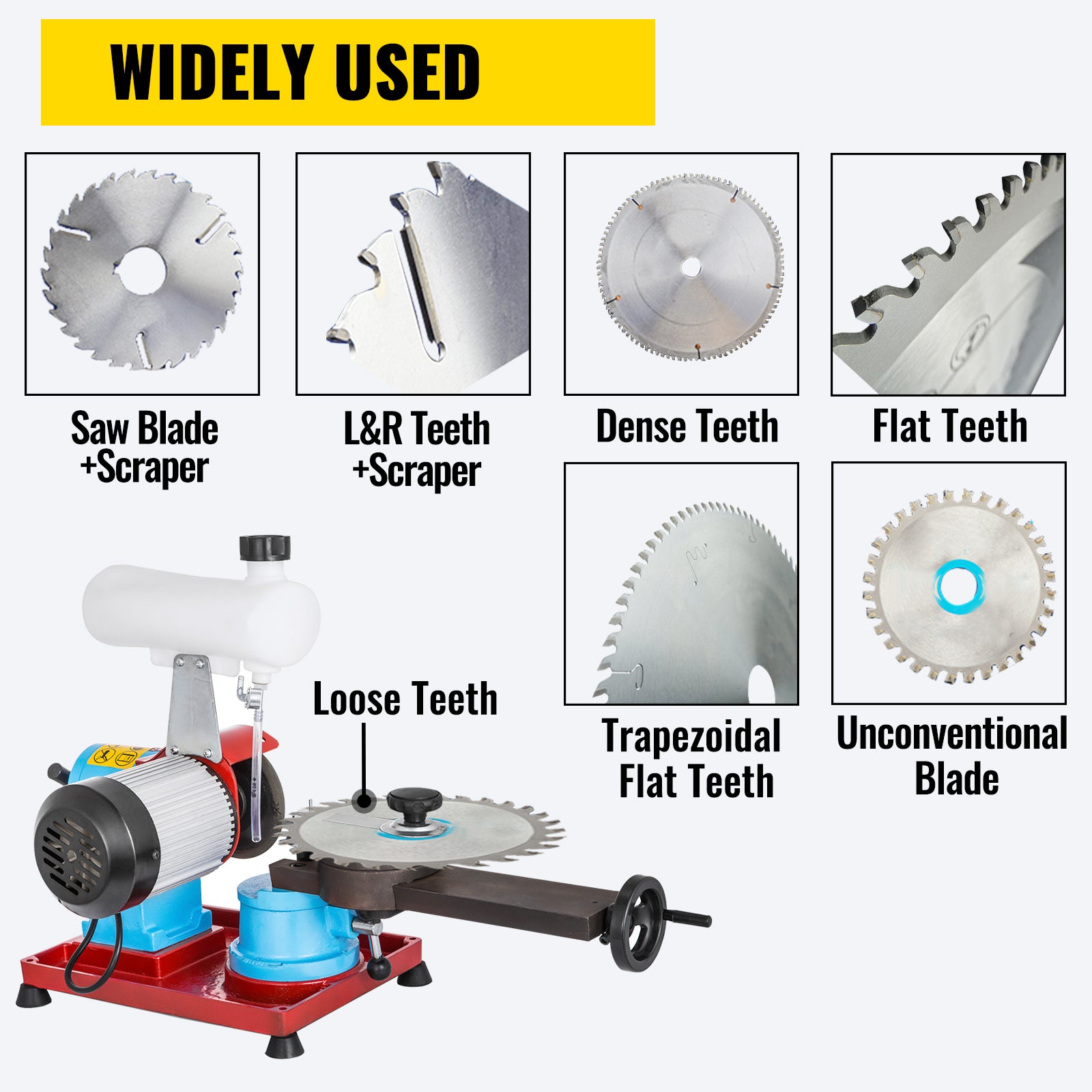 Grinding Machine, Water Injection, TCT Saw Blades