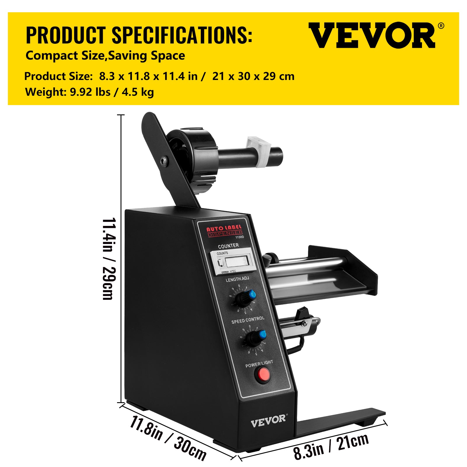 Label Dispenser Apparaat, Draagbaar, Automatisch