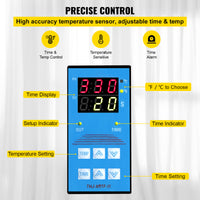 Hoed Pet Warmtepers, 55 x 35 inch, Digitaal Display